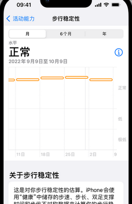 满洲里iPhone手机维修如何在iPhone开启'步行稳定性通知'