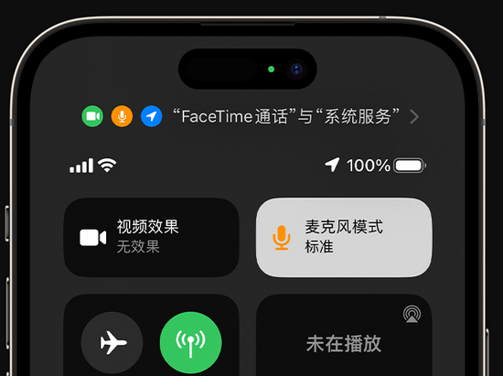 满洲里苹果授权维修网点分享iPhone在通话时让你的声音更清晰 