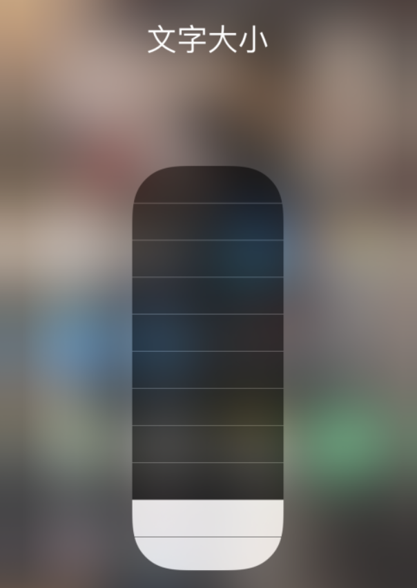 满洲里苹果手机维修分享小技巧：在 iPhone 控制中心快速调节字体大小 